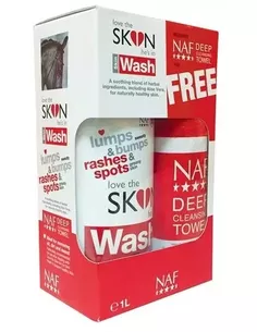 NAF Skin Wash incl free deep cleasing towel